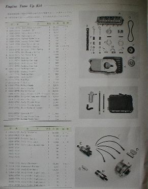 B10のスペシャルパーツ エンジン
